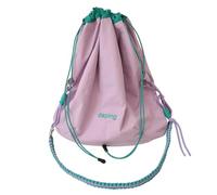 xbiez Sac à bandoulière élégant et pratique avec cordon de serrage en nylon, idéal pour les voyages et les activités quotidiennes. Sac à main en tissu convivial, violet, One Size