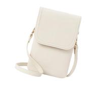 xbiez Sac à bandoulière en cuir synthétique pour téléphone, portefeuille, multi-poches, bandoulière réglable, pour cartes de monnaie, appareils mobiles, portefeuille éthique tendance pour téléphone