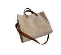 xbiez Sac à main avec poignée sur le dessus pour femme - Sac à bandoulière tendance en velours côtelé - Cadeau avec poignée supérieure, kaki, One Size