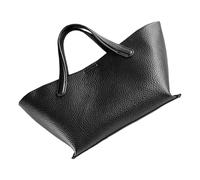 xbiez Sac fourre-tout en cuir synthétique pour femme avec poignée sur le dessus et fermeture