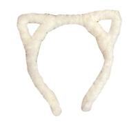 xbiez Serre-tête créatif imprimé léopard doux oreilles de chaton en peluche douce pour femmes, hommes, adolescents