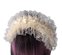 xbiez Serre-tête tendance en dentelle avec motif papillon pour Halloween, pour un usage quotidien