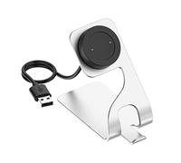 xbiez Support de chargeur USB sans fil avec câble de charge portable en silicone pour Honor Watch GS3 pour montre intelligente Ho