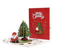 xbiez Up Carte de vœux de Noël avec des personnes âgées créatives et surprenez votre
