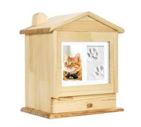 xbiez Urne funéraire pour animaux de compagnie - Peut contenir des photos de chien ou chat - Urne funéraire pour cendres funéraires