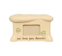 xbiez Urnes funéraires en bois pour cendres d'animaux de compagnie - Cadeau commémoratif pour funérailles d'amour