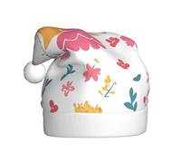 XBKGOHA Chapeau de Noël imprimé contes de fées dans les dessins animés pour adulte, accessoire de qualité doux, léger et moelleux