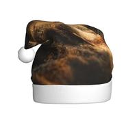 XBKGOHA Chapeau de Noël imprimé sablier pour adulte - Accessoire de qualité doux, léger et moelleux