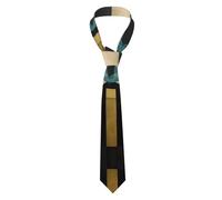 XBKGOHA Cravate pour homme style classique imprimé chat art moderne milieu du siècle convient pour les vacances et le travail