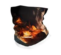 XBKGOHA Fallen Leaves in the light Pattern Sports Headscarf respirant absorbant la transpiration, masque facial, protège-poignet