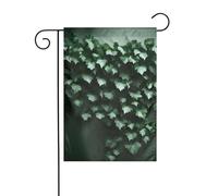 XBKGOHA Green Creeper Tableau mât de drapeau extérieur Décoration de cour 30,5 x 45,7 cm