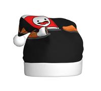 XBKGOHA Induce Bonnet de Noël pour adulte avec impression hormones Accessoire de qualité doux, léger et moelleux