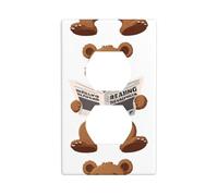 XBKGOHA Little Bear Panneau mural décoratif pour zones résidentielles et commerciales 11,4 x 7 cm