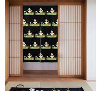 XBKGOHA Lot de 2 rideaux imprimés Little Duck going on a spring outing 86,4 x 142,2 cm, bon drapé, lisses et ne se froissent pas facilement, rideaux en tissu, séparateurs de pièce