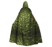 XBKGOHA Mung Beans Cape à capuche pour adulte Imprimé haricots sans fermeture éclair, confortable pour les fêtes costumées