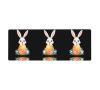 XBKGOHA Petit lapin jouant à cacher et chercher une image extra large, forte adhérence, durable, bord de verrouillage précis 30,5 x 80 cm