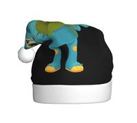 XBKGOHA Petit monstre tenant un tournesol - Chapeau de Noël pour adulte - Accessoire de qualité doux, léger et moelleux