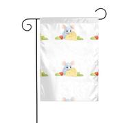 XBKGOHA Tableau de jardin avec inscription « Little Mouse that steals food » - Décoration de cour extérieure - 30,5 x 45,7 cm