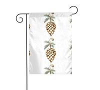 XBKGOHA Tableau de pommes de pin en mosaïque pour jardin, extérieur, cour, décoration tendance, 30,5 x 45,7 cm