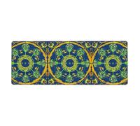 XBKGOHA Yin Yang Totem Tapis de souris extra large Forte adhérence, durable, bord de verrouillage précis 30,5 x 80 cm