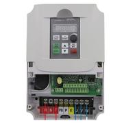 XBNYIGHNA 1 Phase 220v entrée à 3 Phases 380V Sortie 11KWonduleur de fréquence VFD convertisseur d'entraînement Vitesse réglable(4KW 220Vto380V)