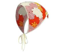 XBOKA Turban floral pour femme - Turban extensible - Foulard tricoté coloré