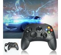 Xbox Classic Controller Manette de jeu filaire pour console Xbox Classic classique 1.8M câble Noir - marque Qumox Noir G