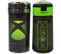 Xbox - Kit de mugs de voyage - Lot de 2 NS6253 (taille unique) (Vert/Noir)