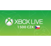 XBOX Live Gift Card 1 500 CZK