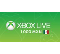 XBOX Live Gift Card 1000 MXN