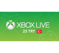 XBOX Live Gift Card 25 TRY