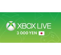 XBOX Live Gift Card 3 000 JPY