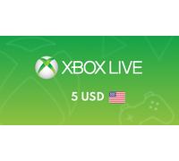 XBOX Live Gift Card 5 USD