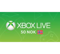 XBOX Live Gift Card 50 NOK