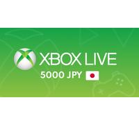 XBOX Live Gift Card 5000 JPY