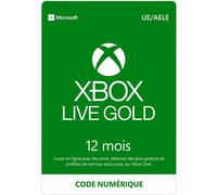 Xbox Live Gold 12 Mois