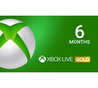 Xbox Live GOLD Subscription Card 6 Months