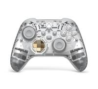 Microsoft Ghost Cipher Or, Gris clair, Transparent Bluetooth/USB Manette de jeu Analogique/Numérique Android, PC, Xbox One, Xbox Series S, Xbox Series X, iOS