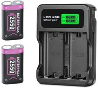 Xbox One Controller Rechargeable Battery With Charger Compatible With Xbox Series XS/Xbox One/Xbox One S/Xbox One X/Xbox One Elite Wireless Controller