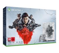 Microsoft Xbox One X 1 To [Limited Edition incl. manette sans fil, sans jeu] gris Reconditionné Très bon état