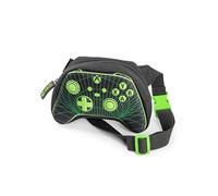 Xbox Sac bandoulière unisexe noir pour enfant | Sac de transport zippé avec logo | Accessoire de jeu pour les voyages et l'école | Rangement pour effets personnels pour jeunes joueurs
