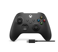 Xbox Wireless Controller - Carbon Black - cavo USB-C (Microsoft Xbox Series X S)