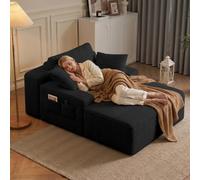 Xbro Canapé-Lit 1 Place, 150 × 102 cm, Velours Côtelé