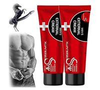 XBS Mens External Cream, Xbs Xuanbse Cream XXXL 50ML, Men's Energy Strength Massage Cream,JJLBRO Cream for Men,Long Lasting Man Tomarine Male Growth & Hardening Delay (2PC)