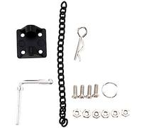 Xbsduih 1/10 Rc Rock Crawler Métal Crochet Crochet Remorque en Métal pour Axial Scx10 90046 Cc01 D90 D110