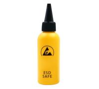 Xbsduih 1 bouteille de solvant en plastique avec distributeur ESD de 60 ml, bouteille avec aiguille anti-fuite de haute qualité pour enlever la colle, jaune