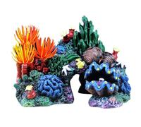 Xbsduih 1 pièce de décorations d'aquarium en résine pour plantes de corail en résine pour aquarium