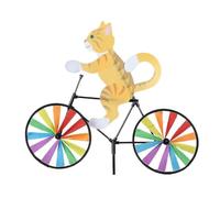 Xbsduih 1 Pièce de Roue de Vélo Jardin Spinner Ornements Comme Montré Plastique Sculpture Animal Roue de Vélo Moulin A pour Pelouse B