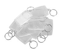 Xbsduih 10pcs Insertion en plastique transparent de la photo de porte 'icône de cadre 'image, Clair