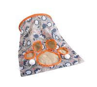 Xbsduih 3 Tunnel pour Chats de Style pour Chats d'Intérieur, Jouet de Tunnel pour Chats domestiques, Sac de Perceuse Interactive Pliable pour Chats Durable